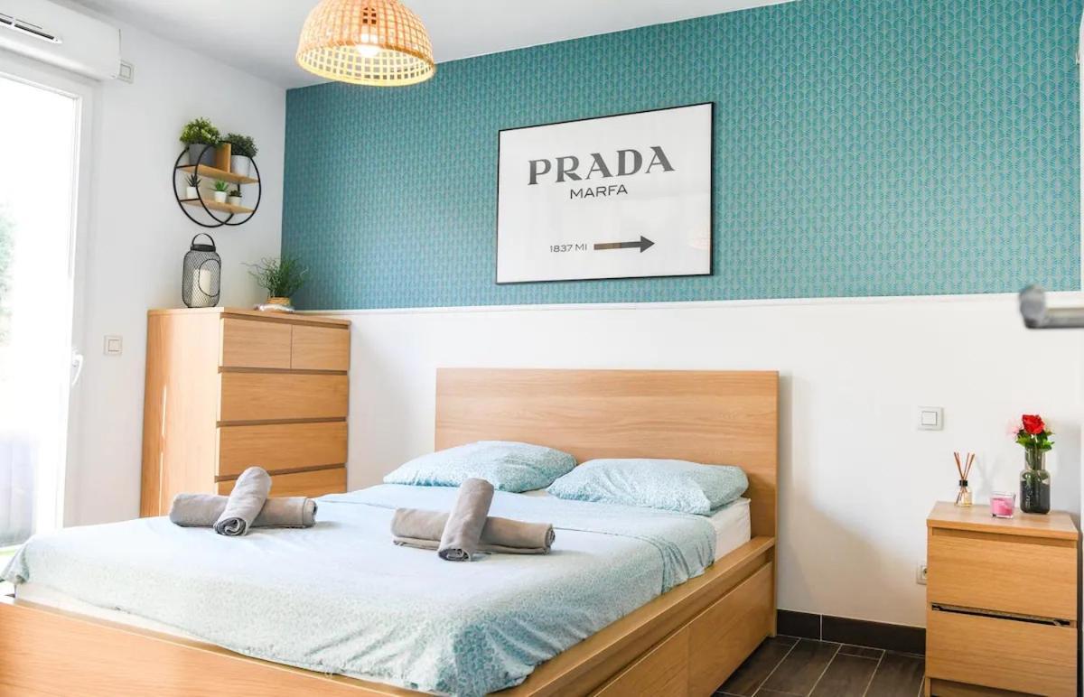 Superbe Appartement Avec Terrasse, Piscine & Parking Prive A Марсель Экстерьер фото